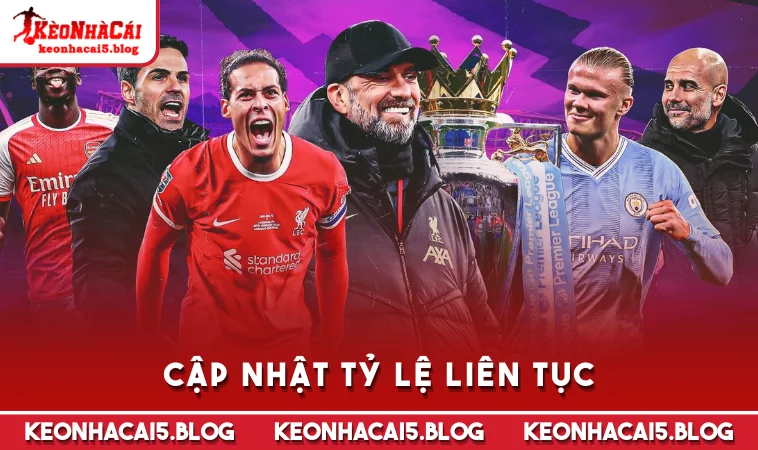 Cập nhật tỷ lệ liên tục