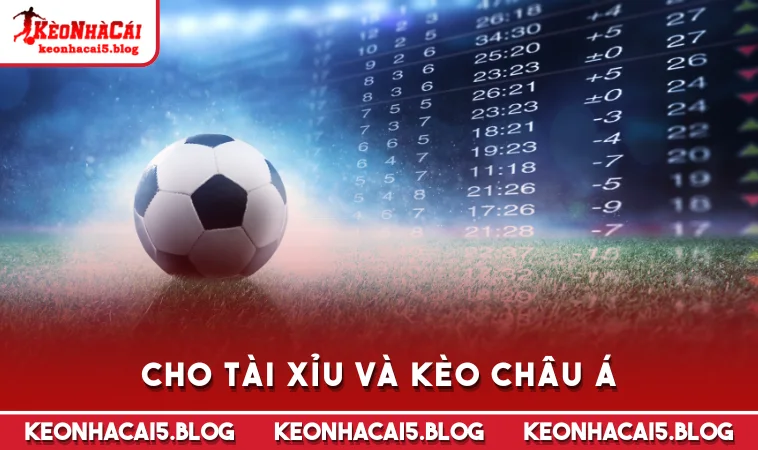 Cho Tài Xỉu và kèo châu Á
