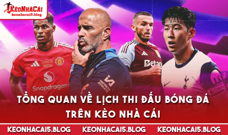 Tổng quan về Lịch Thi Đấu bóng đá trên Kèo Nhà Cái